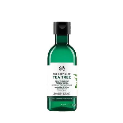ژل شستشوی صورت تی تری بادی شاپ حاوی روغن درخت چای The Body Shop Tea Tree Skin Clearing Facial Wash