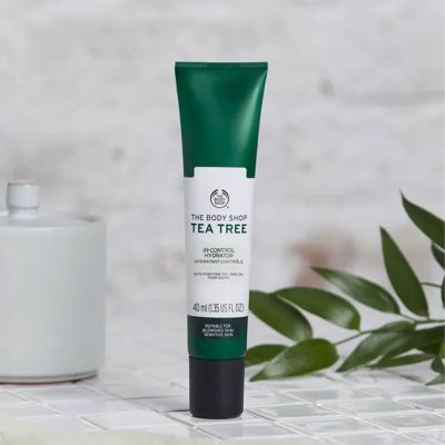آبرسان تی تری بادی شاپ حاوی روغن درخت چای مدل این کنترل حجم 40 میل